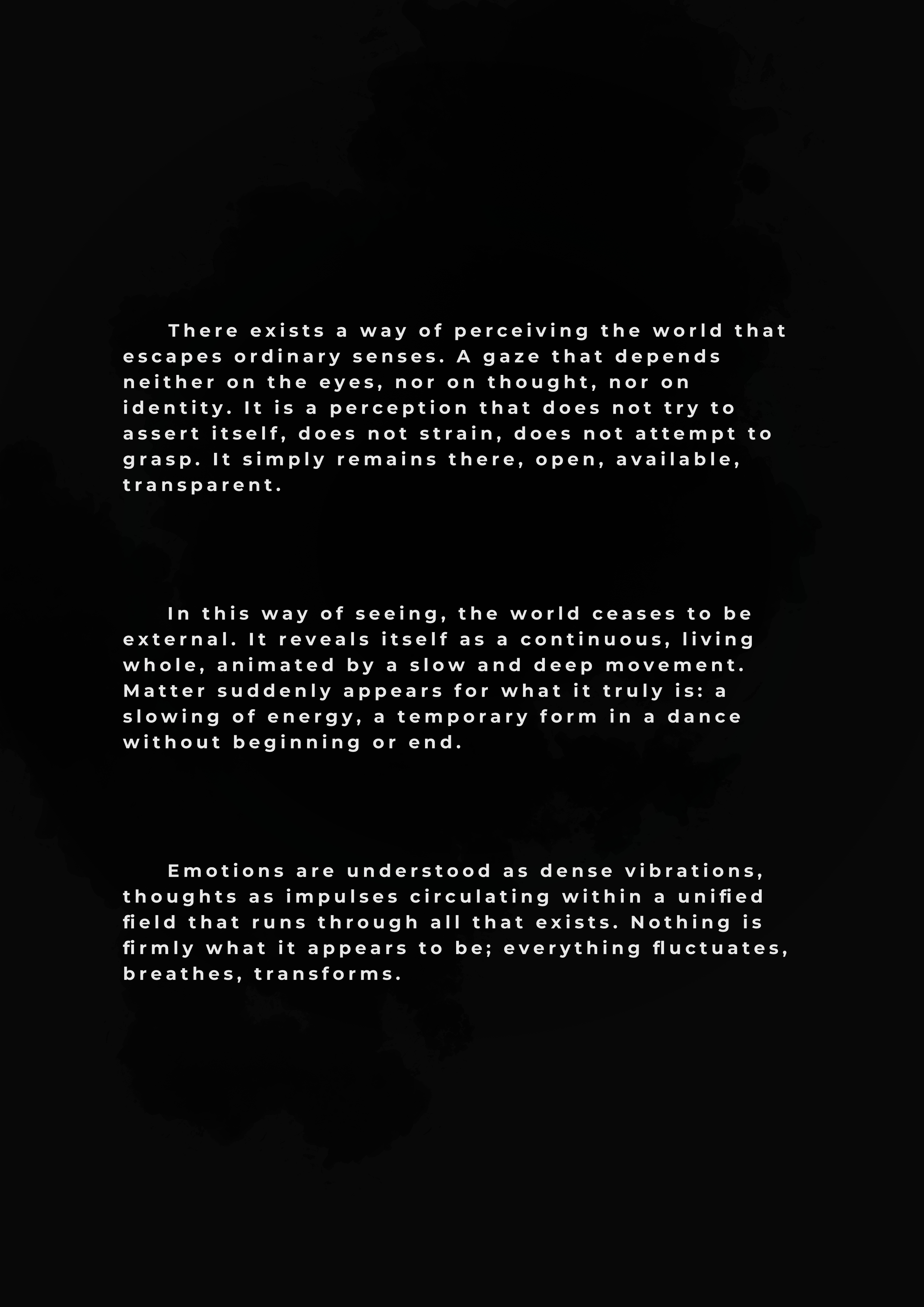 Silent Knowing page 1 in English – a way of perceiving the world beyond ordinary senses