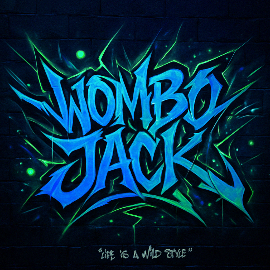 Wombojack graffiti banner